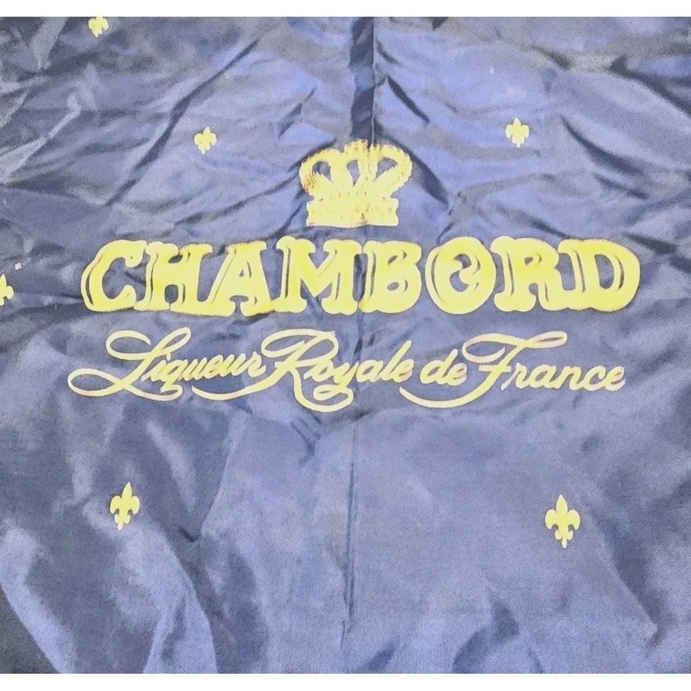 Chambord Liqueur Royale de France Wall Banner Blur And Gold Advertising 35" x 24
